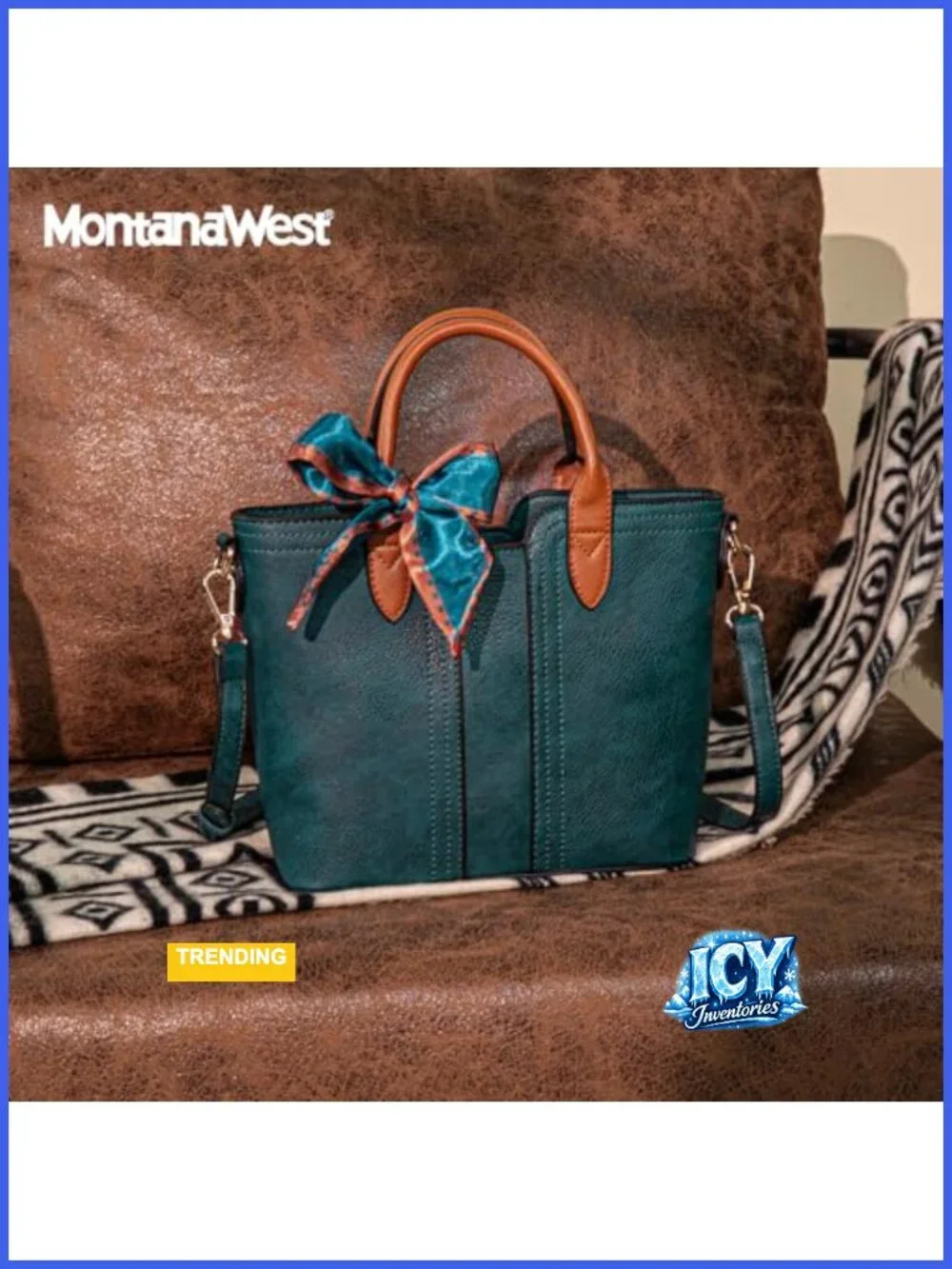 Vegan Leather Satchel Handbag Crossbody Purse with Detachable Strap